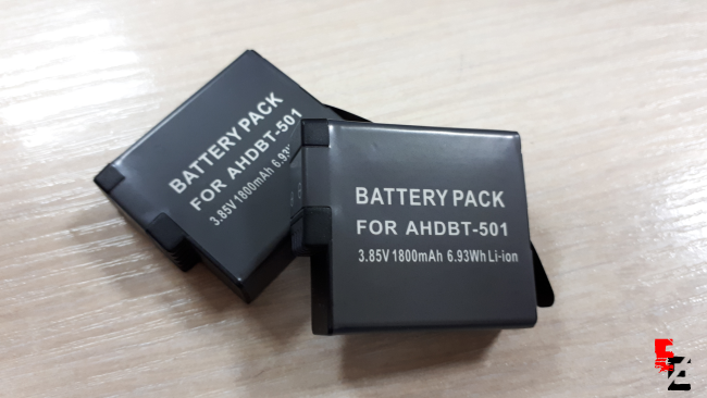 Тест не оригинальных аккумуляторов GoPro 5